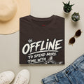 Offline to Spend More Time With My Cat T-Shirt